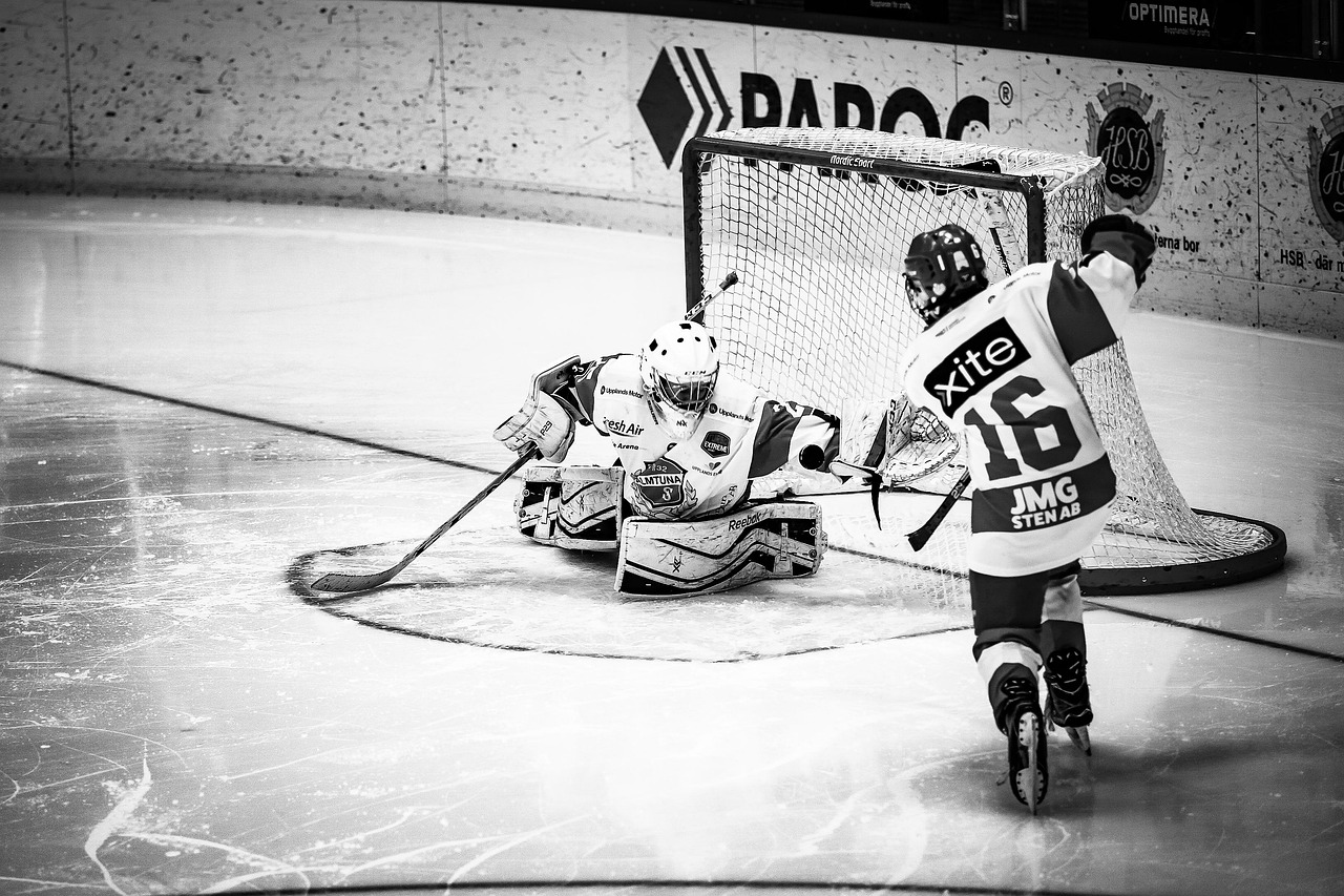 AI-powered hockey training interface